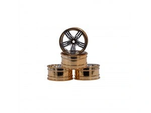 Dominate the Track 1/10 Drift Wheels Aluminum 4pcs Set